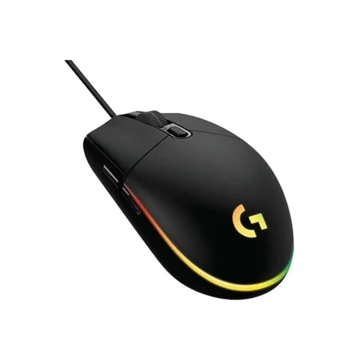 Мышь проводная Logitech G102 LIGHTSYNC черный, 8000 dpi, USB, кнопки - 6
