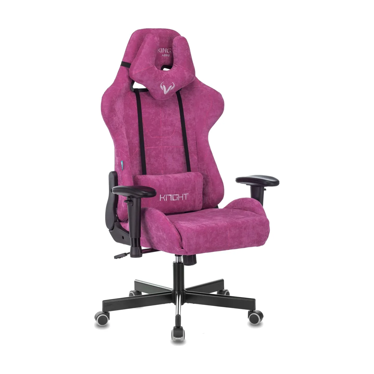 Кресло Бюрократ VIKING KNIGHT LT15 FABRIC малиновый, ткань, 120 кг, механизм качания