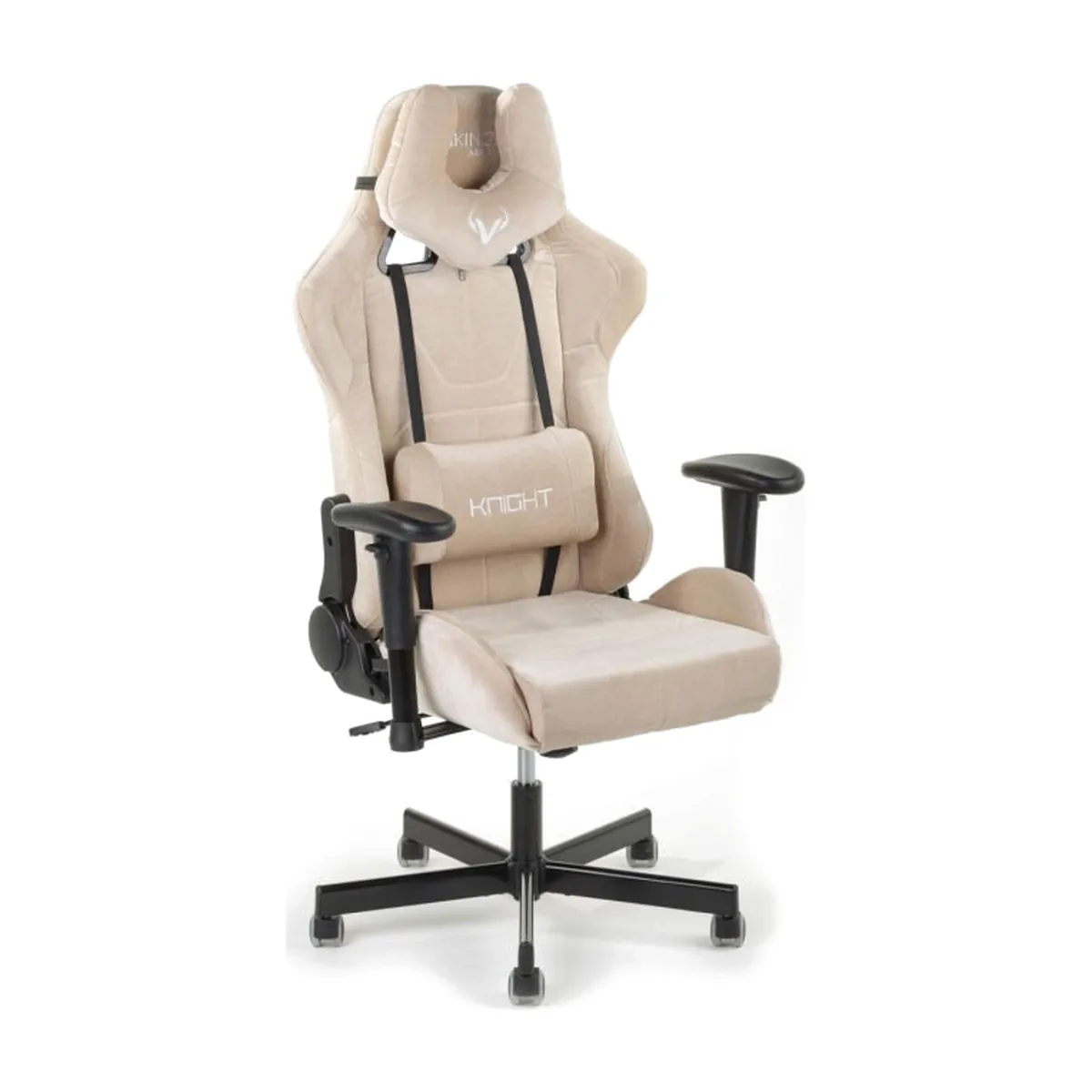 Кресло Бюрократ VIKING KNIGHT LT21 FABRIC песочный, ткань, 120 кг, механизм качания