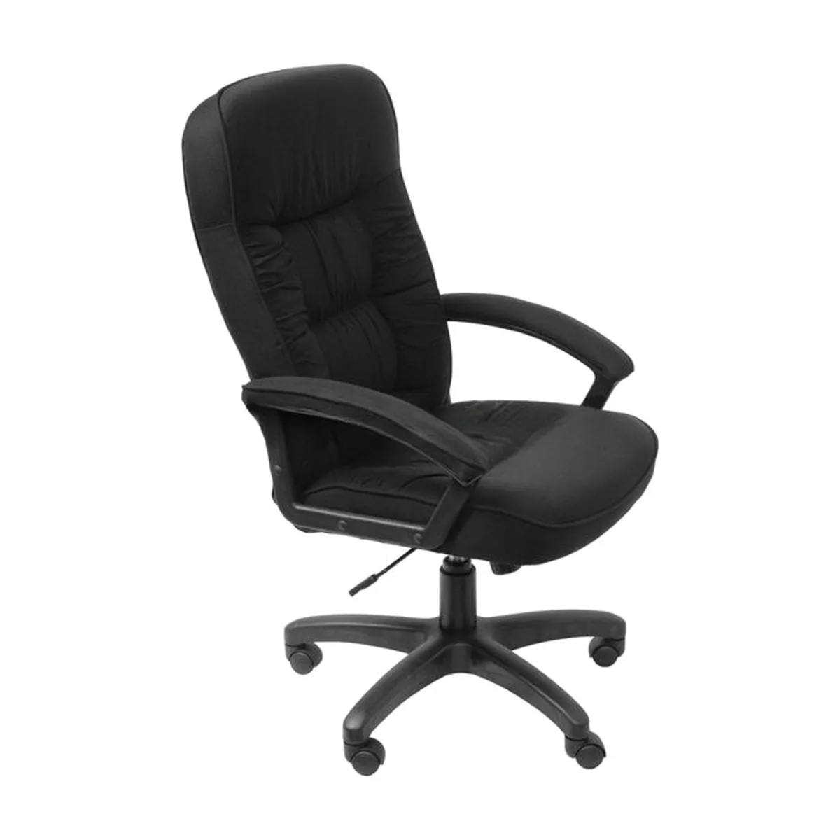 Кресло руководителя Бюрократ T-9908AXSN-Black черный 80-11, ткань, крестовина пластиковая