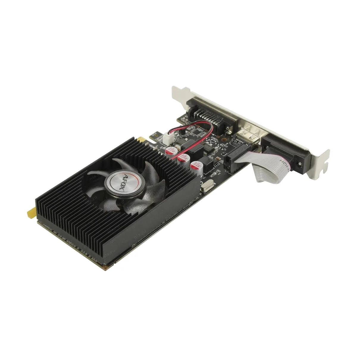 Видеокарта AFOX GeForce GT 730, 4 GB DDR3, 128 bit, HDMI, DVI-D, VGA, GPU 700 MHz