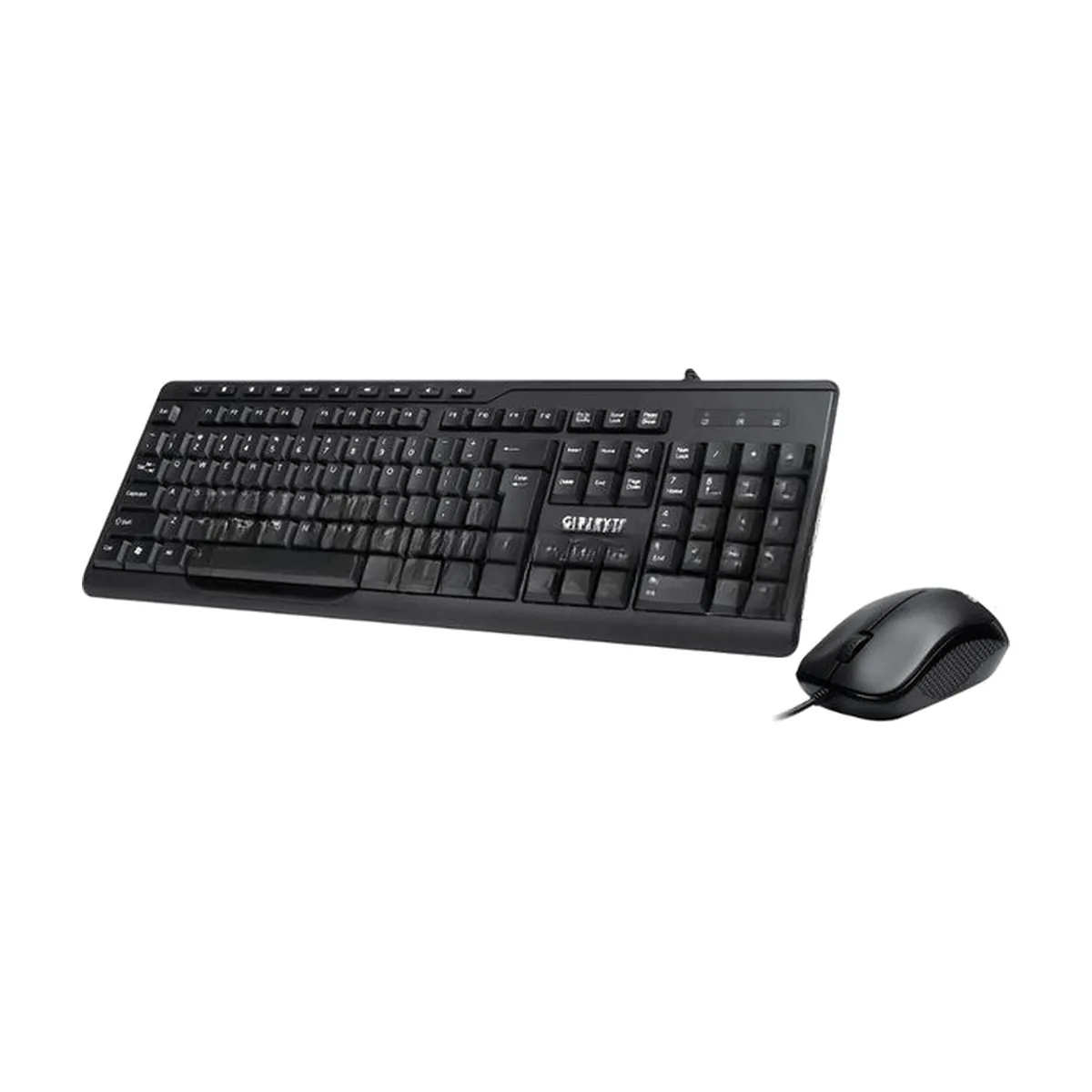 Комплект клавиатура+мышь Gigabyte GK-KM6300 проводной, USB, 1000 DPI, чёрный