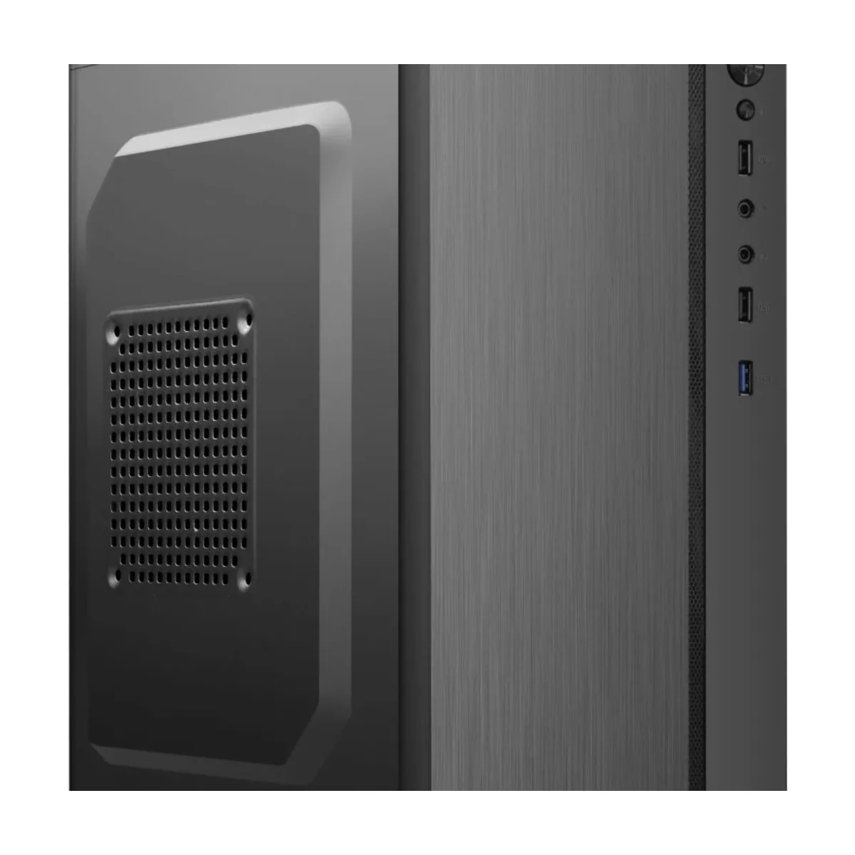 Компьютерный корпус Ginzzu B200 1хUSB 3.0,2хUSB 2.0,AU w/o PSU