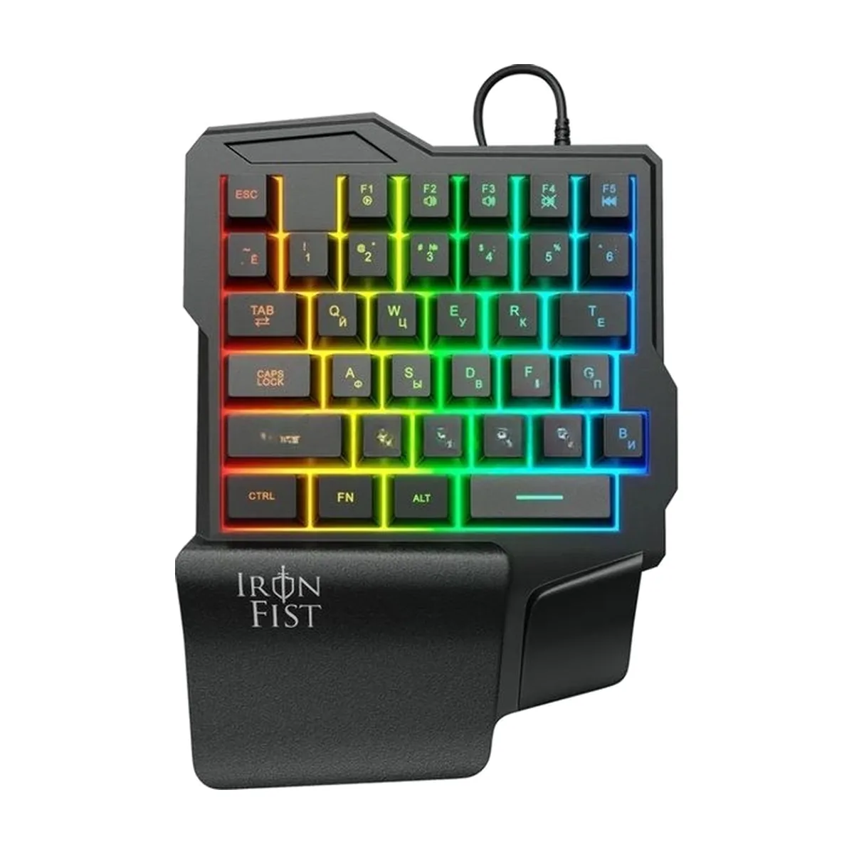 Цифровой блок Oklick 701G IRON FIST проводная, USB Type-A, чёрный