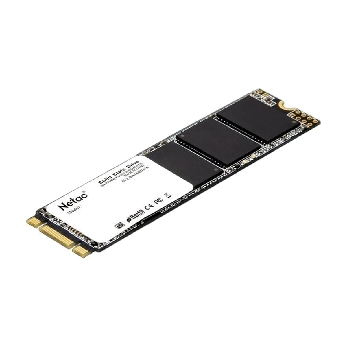 Накопитель SSD Netac N535N, 128Gb, M.2 2280, SATA-III, R/W 510/440