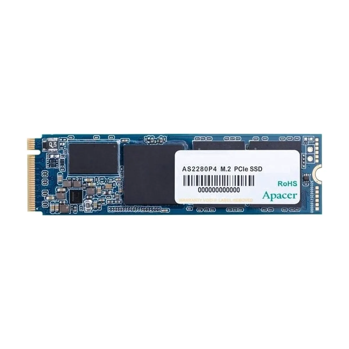 Накопитель SSD Apacer 1Tb, M.2 2280, AS2280P4 PCIe 3.0 x4, NVMe, R/W 3000/2000
