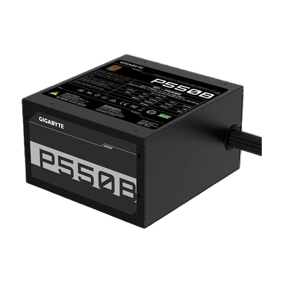 Блок питания Gigabyte GP-P550B, 550Вт, 80 PLUS Bronze, 120мм, черный
