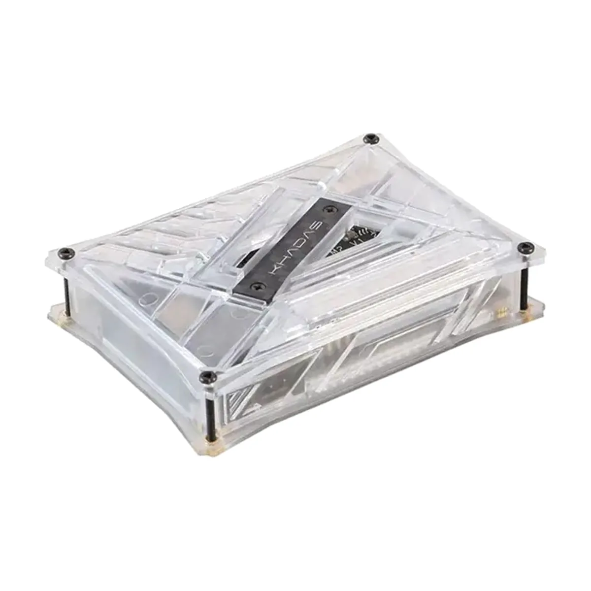 Компьютерный корпус Khadas DIY Case Transparent VIMs DIY Case, Transparent, with heavy metal plate