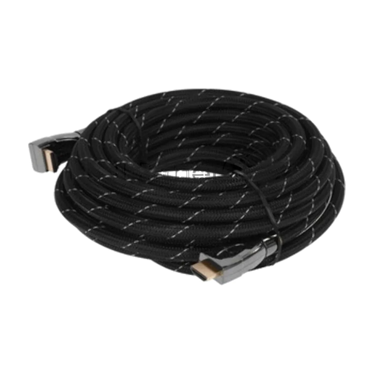 Кабель HDMI C-HM-HM-10M Wize, 10 м, v.2.0, 19M/19M, позол.разъемы, экран, черный, пакет