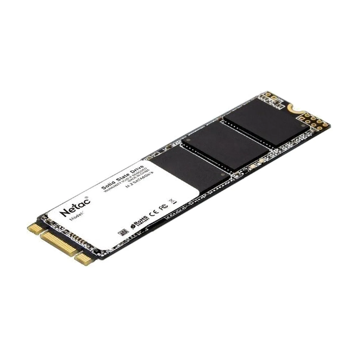 Накопитель SSD Netac N535N, 512Gb, M.2 2280, SATA-III, R/W 540/490