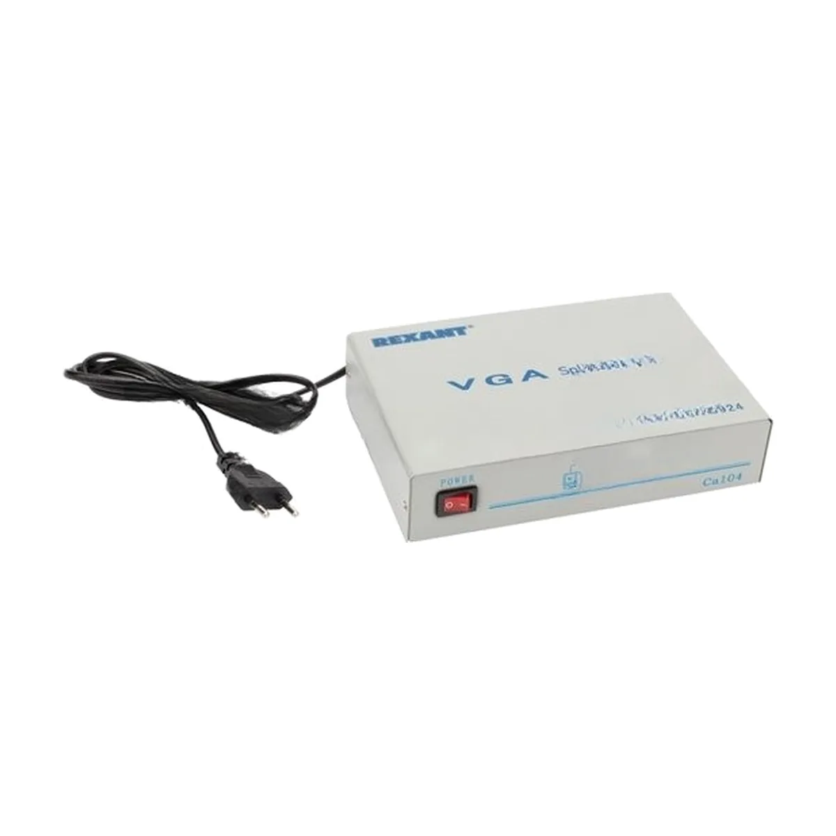 Делитель Rexant гнездо VGA на 4 гнезда VGA, 150 МГц, металл