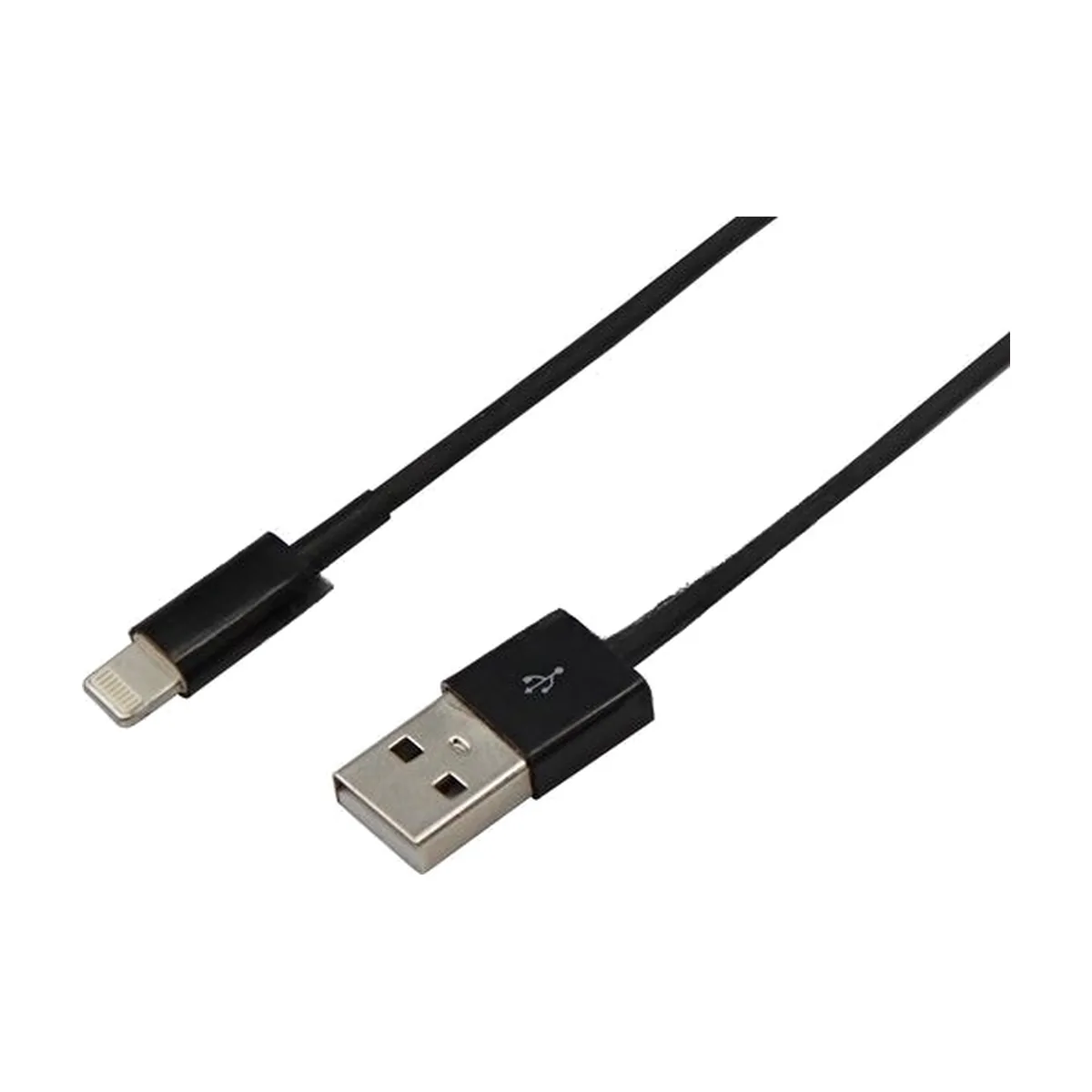 Кабель USB Rexant для iPhone 5/6/7 моделей шнур 1 м черный