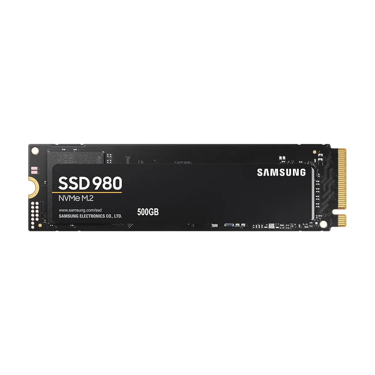 Накопитель SSD Samsung 980 MZ-V8V500BW, 500Gb, PCIe 3.0 x4, M.2 2280, NVMe, R/W 3100/2600