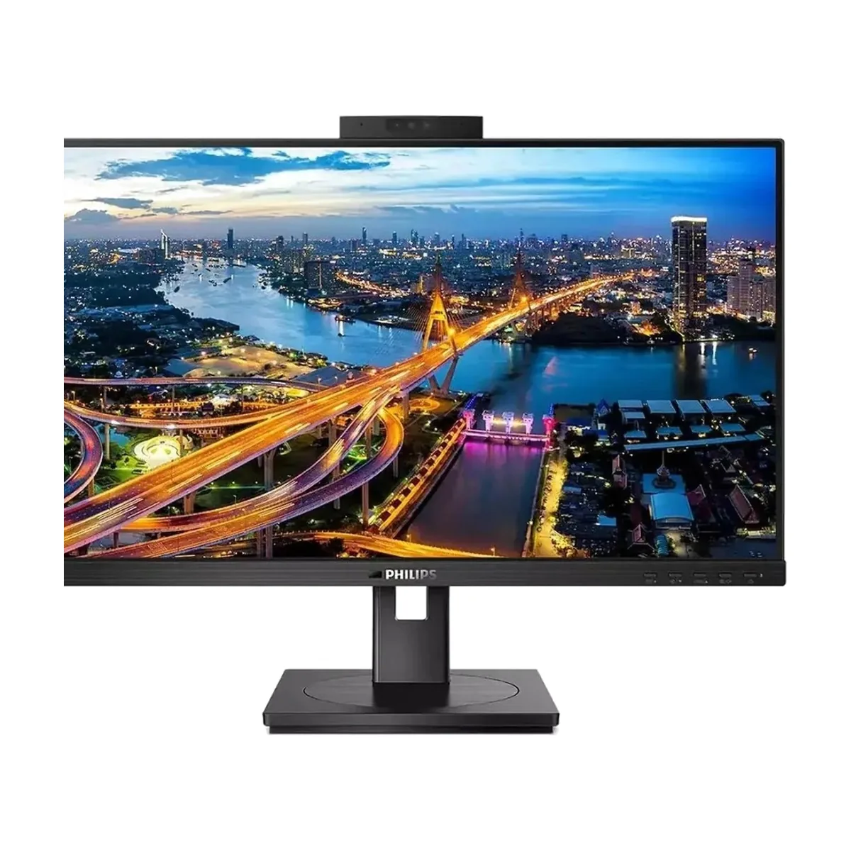 Монитор 27" Philips 275B1H IPS 2560x1440, 75 Гц, 4 мс, 16:9, 300 кд/м², HDMI, DisplayPort, DVI-D, Flicker Free, Low Blue Light, черный