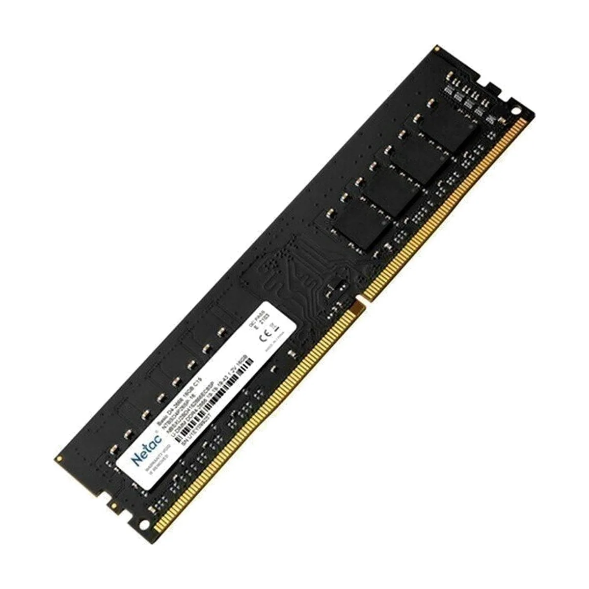 Оперативная память NETAC Basic, DDR4, 16GB (1x16GB), 2666MHz, CL19, DIMM