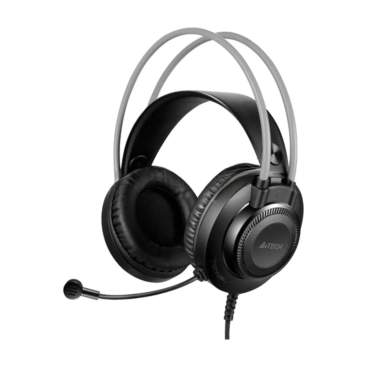 Гарнитура A4Tech Fstyler FH200i серый, проводная