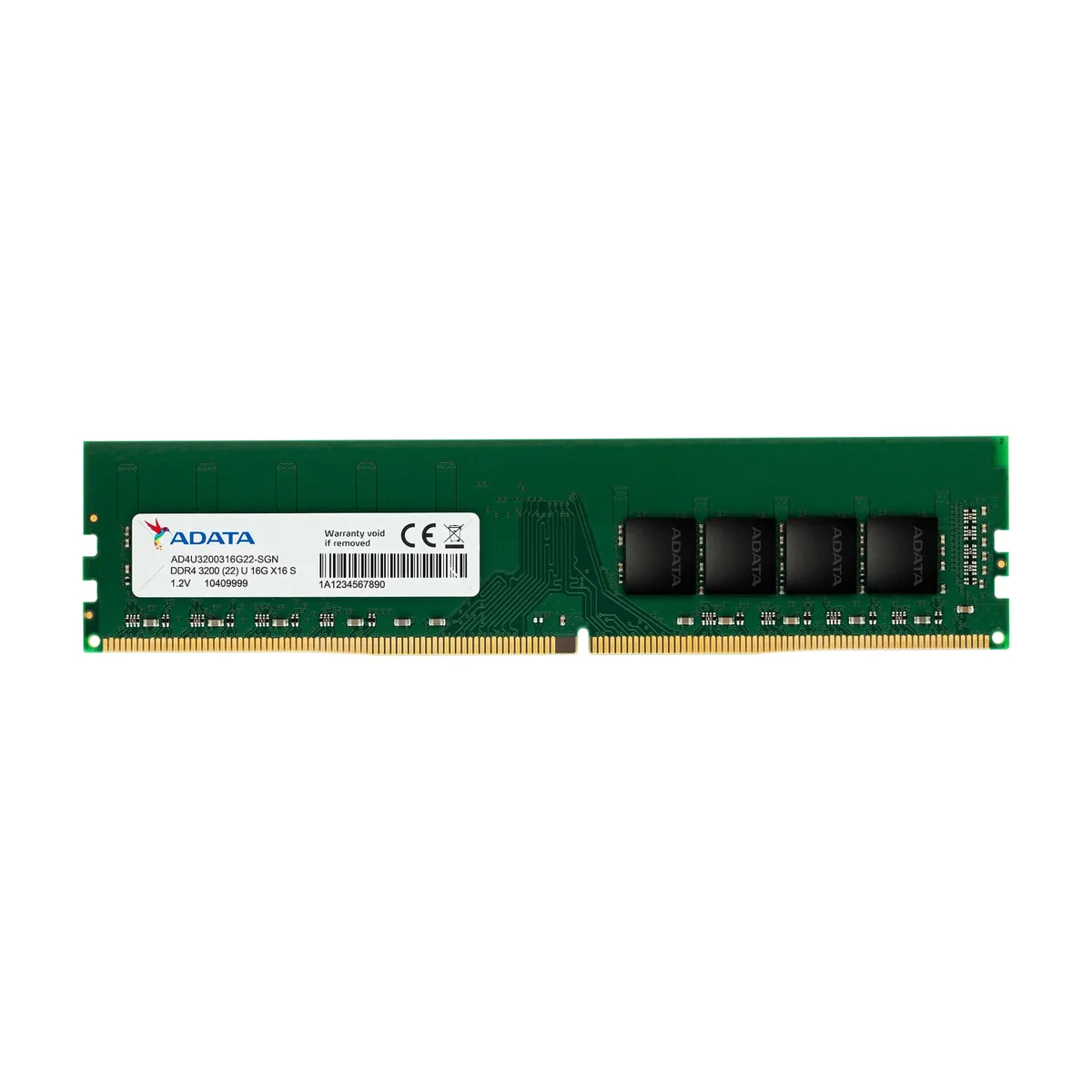 Оперативная память ADATA Premier, DDR4, 16GB (1x16GB), 3200MHz, CL22, DIMM