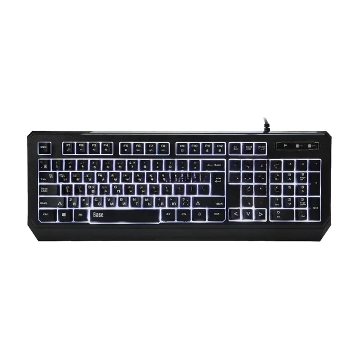 Клавиатура Qumo Office Base K59 проводная, USB Type-A, чёрный