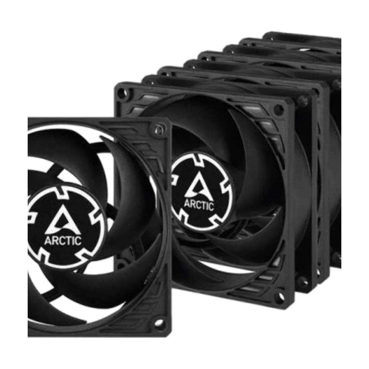 Вентилятор для корпуса ARCTIC P8 PWM PST Value Pack черный - retail (ACFAN00154A)
