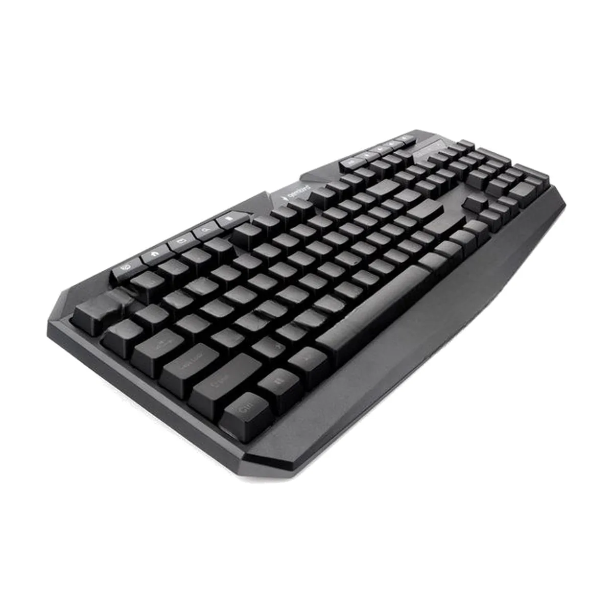 Клавиатура с подсветкой Gembird KB-G420L, USB, черный, 114 кл., м/медиа, Rainbow, кабель 1.5м