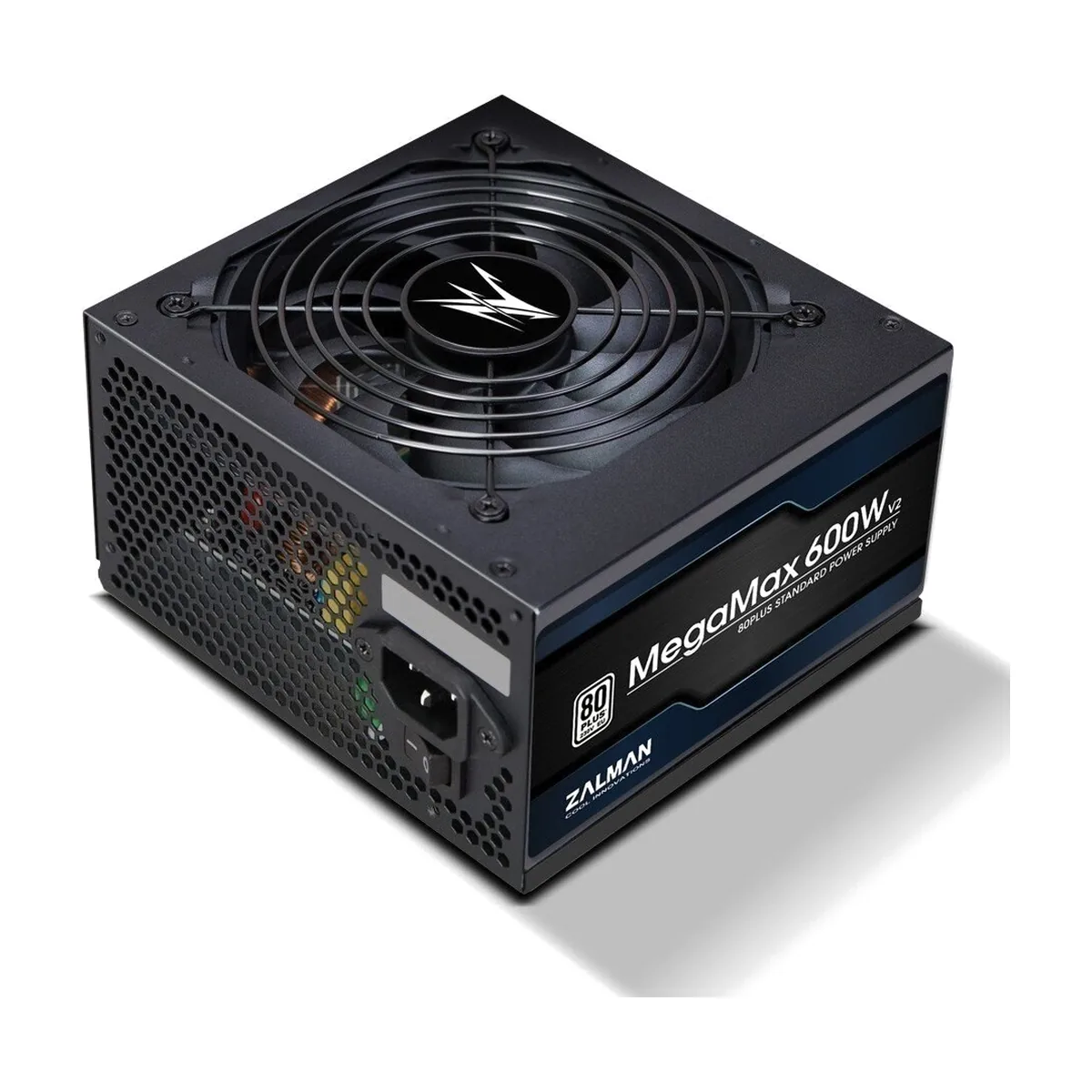 Блок питания Zalman ZM600-TXII V2 Retail, 600Вт, 80 PLUS, 120мм, черный