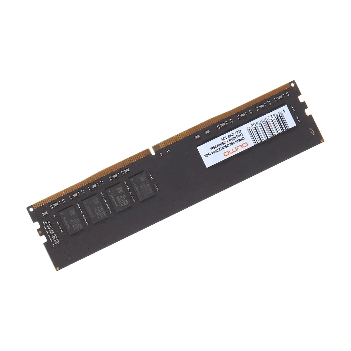 Оперативная память Qumo, DDR4, 16GB (1x16GB), 3200MHz, CL22, DIMM