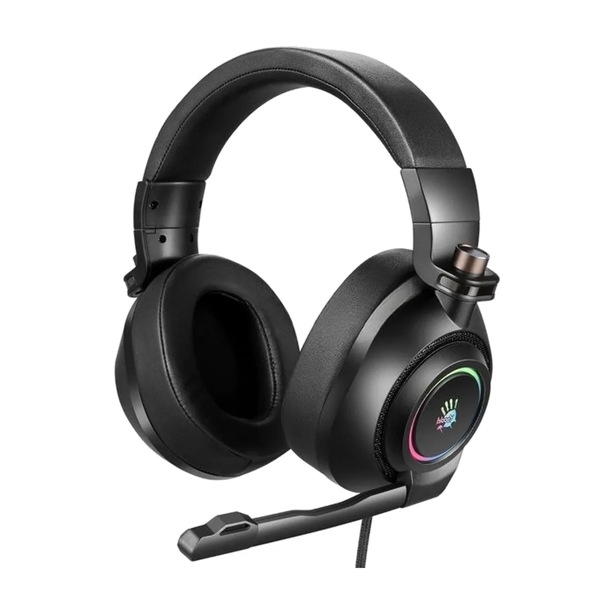 Гарнитура Bloody G580 чёрный, проводная, подсветка