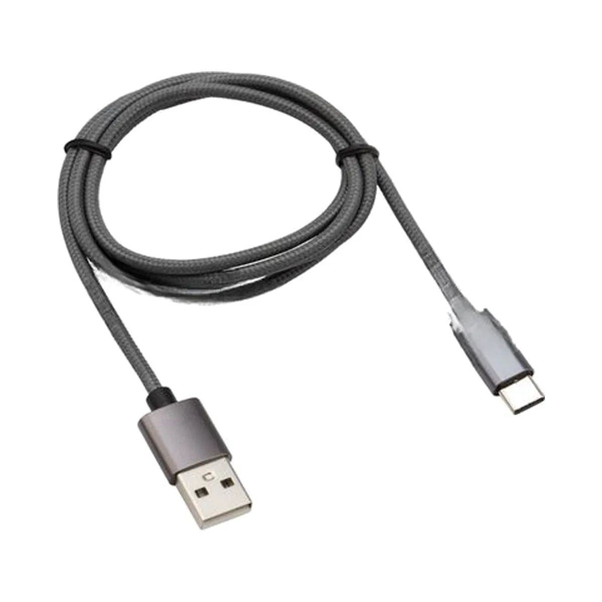 Кабель USB-Type-C Rexant 3A/nylon/grafit/1м