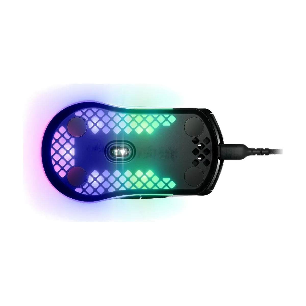 Мышь проводная игровая SteelSeries Aerox 3 черный (62599)