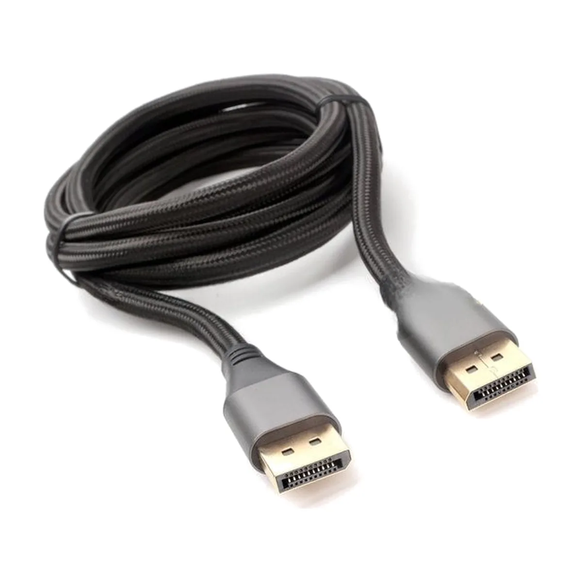 Кабель DisplayPort Cablexpert CC-DP8K-6, v1.4, 1.8м, 20M/20M, нейлоновая оплетка, метал. разъемы, пакет