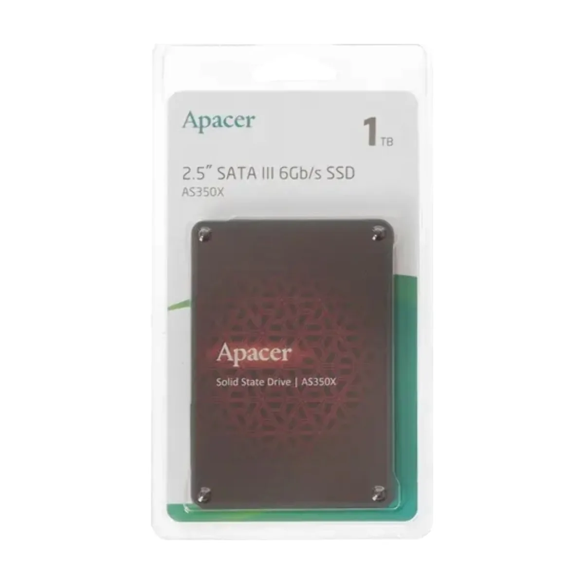 Накопитель SSD Apacer AS350X, 1Tb, 2.5", SATA III, R/W 560/540