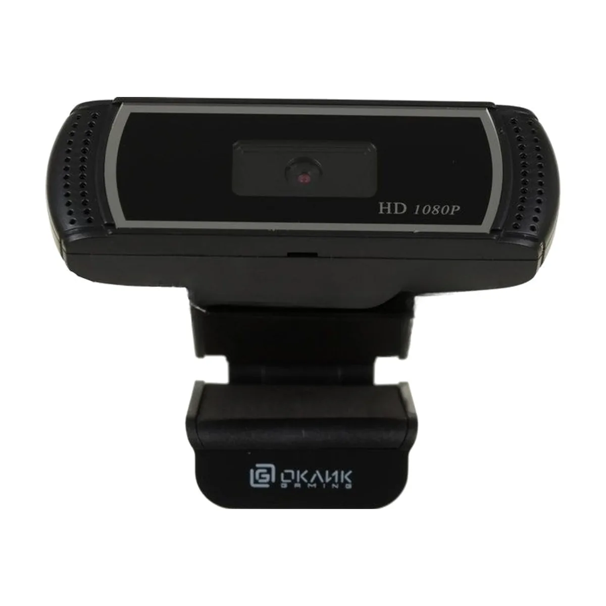 Веб-камера OKLICK OK-C013FH 1920x1080, 30 кадр/с, USB Type-A, микрофон (шумоподавление), универсальное крепление