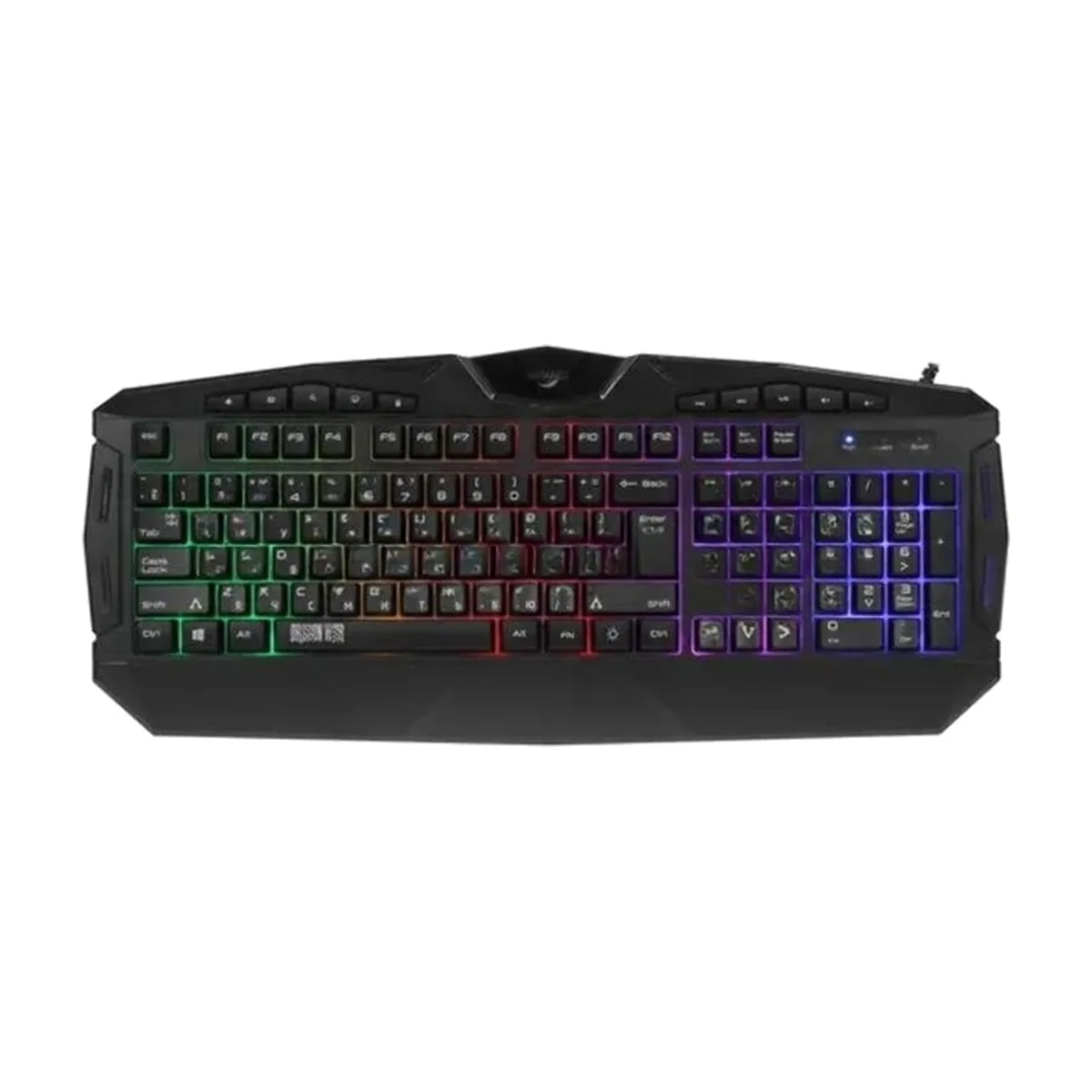 Клавиатура Qumo Antares K60 проводная, USB Type-A, чёрный
