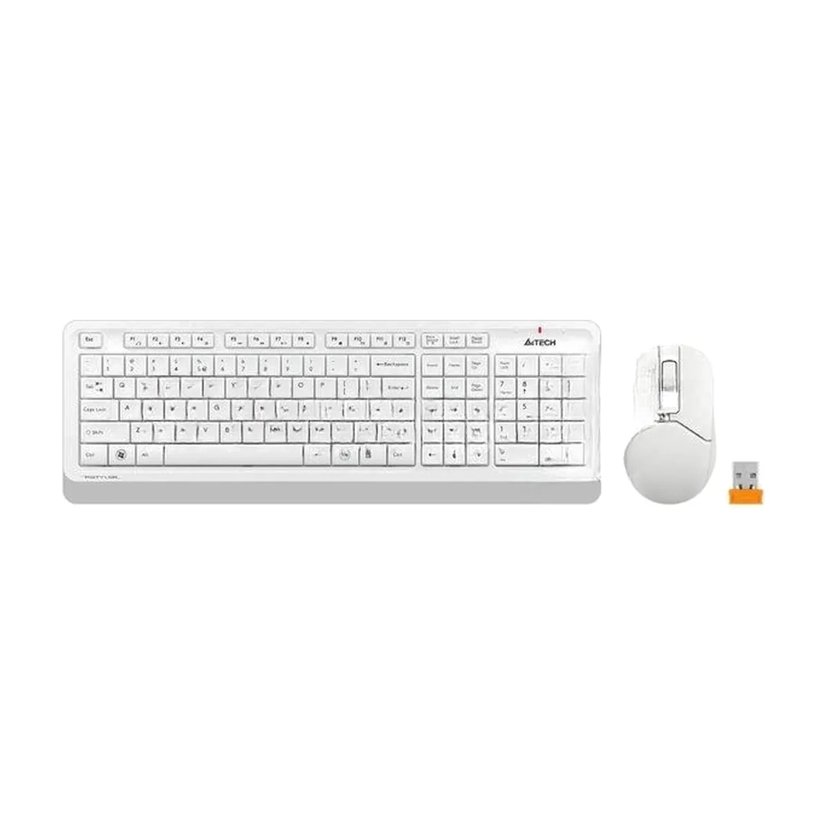 Комплект клавиатура+мышь A4Tech FStyler FG1012 беспроводной, USB, 1200 DPI, белый