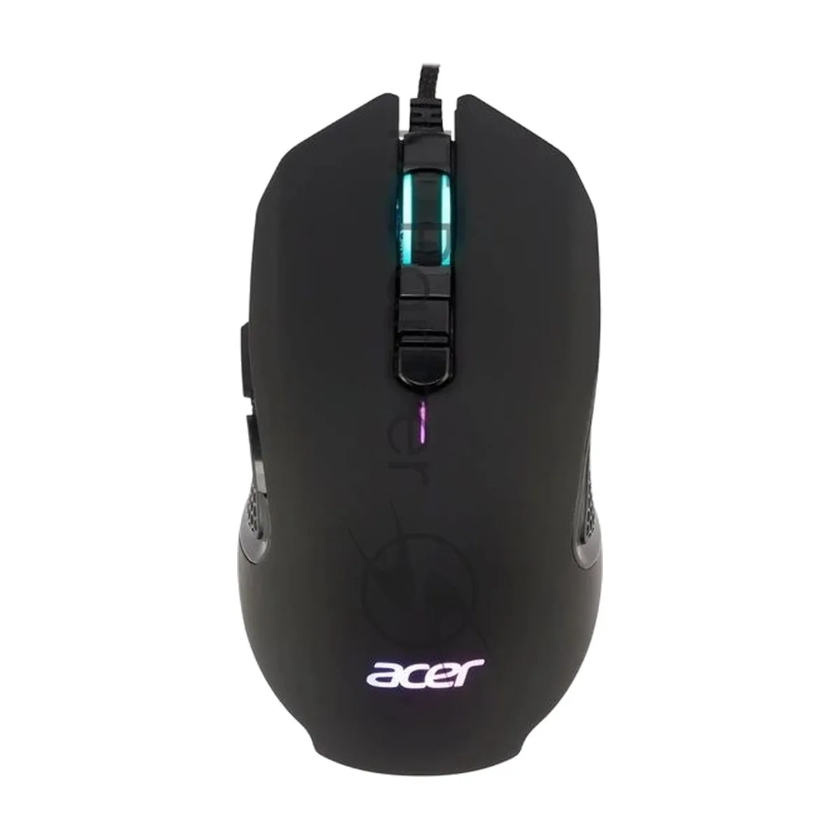 Мышь проводная Acer OMW160 черный, 6400 dpi, USB, кнопки - 8