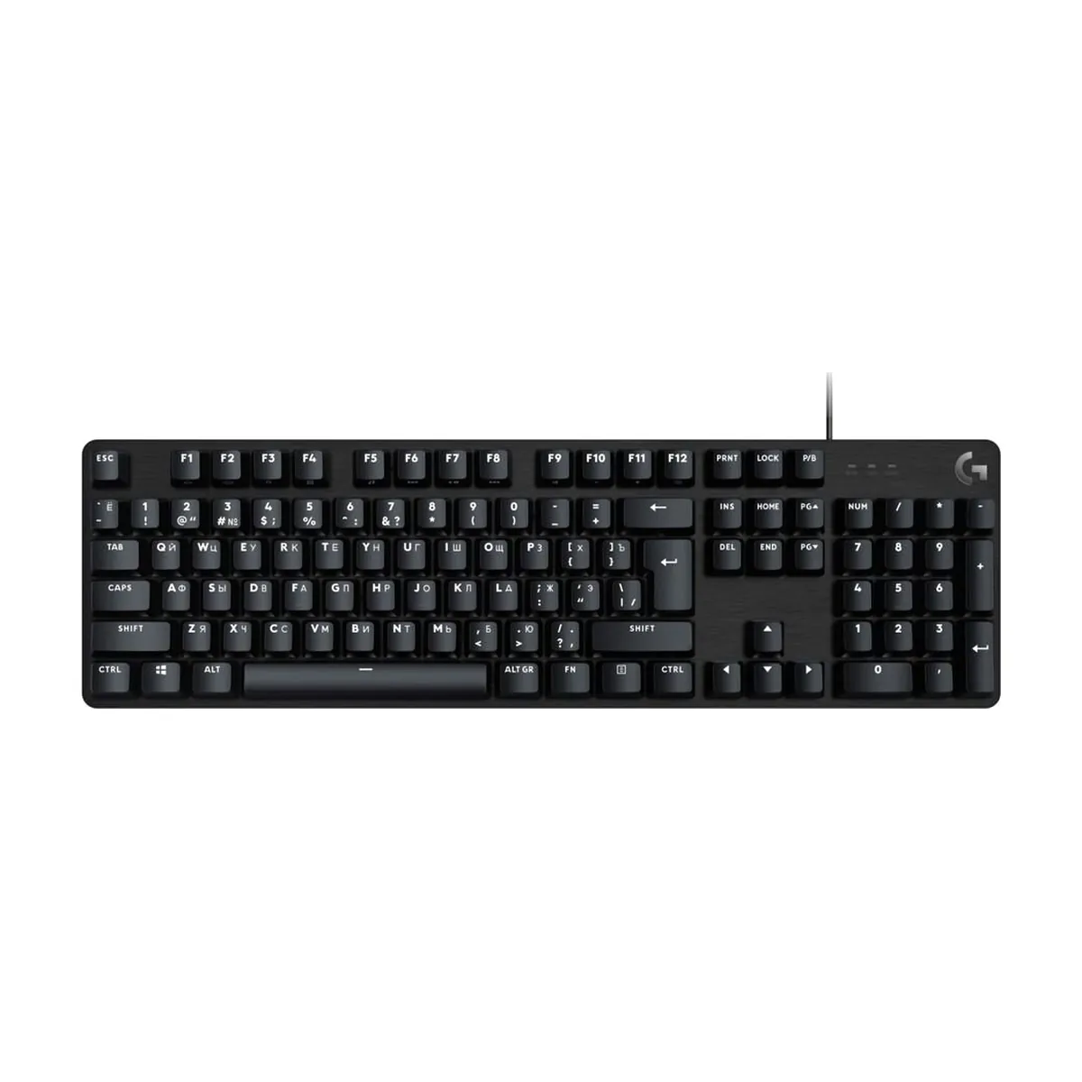 Клавиатура проводная Logitech Gaming Keyboard G413 SE Mechanical - RUS - USB - TACTILE SWITCH черный
