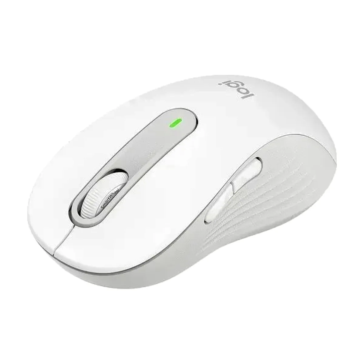 Мышь беспроводная Logitech Signature M650 L белый, 4000 dpi, радиоканал, Bluetooth, USB, кнопки - 5