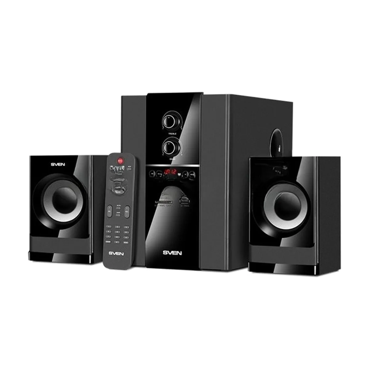Акустическая система SVEN MS-1821 2.1 черный 40Вт BT