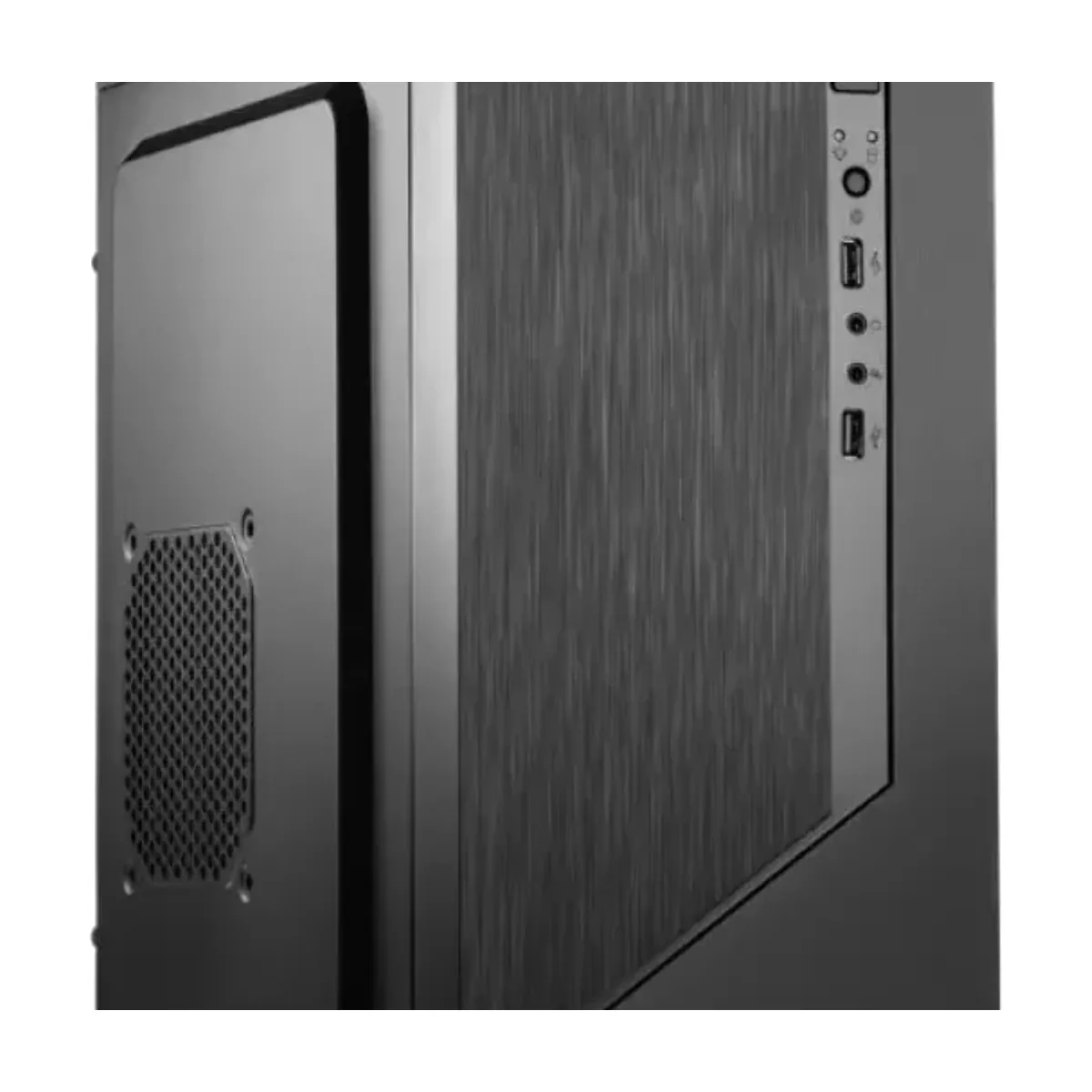 Компьютерный корпус Сase Forza mATX, 450W, 2xUSB 2.0, Black, w/o FAN, 12 см fan PSU, power cord