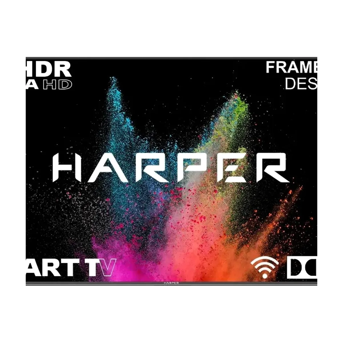 Телевизор Harper 75" 75U750TS черный LED 4K UHD 60Hz Android