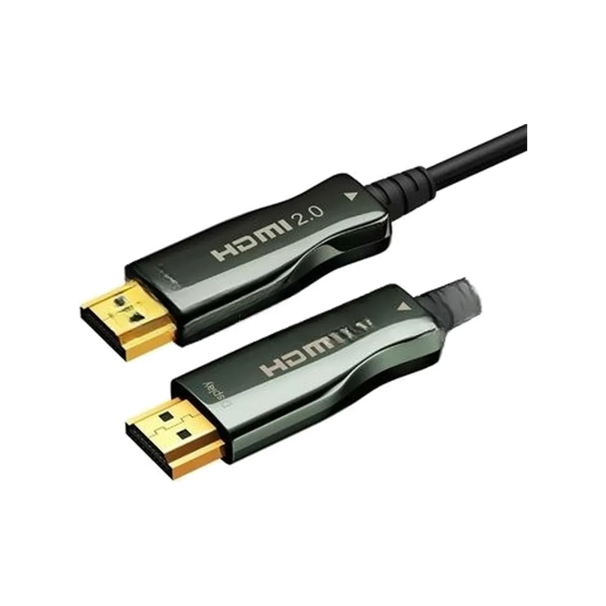 Кабель HDMI Wize AOC-HM-HM-15M оптический, 15 м, 4K/60HZ 4:4:4, v.2.0, ARC, 19M/19M, HDCP 2.2, Ethernet, черный, коробка