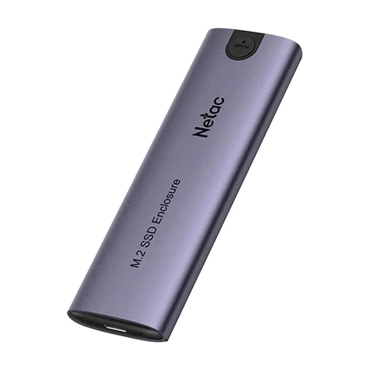 Внешний корпус NETAC WH51 NT07WH51-32C2 для SSD M.2 SATA/NVMe -> USB3.1 Type-C Алюминий