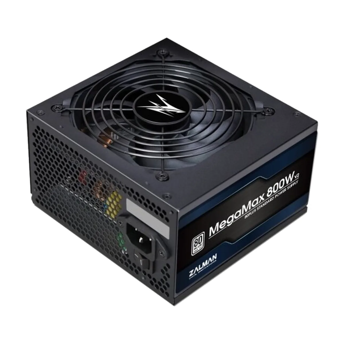 Блок питания Zalman MegaMax 800W RTL (ZM800-TXII V2), 800Вт, 80 PLUS, 120мм, черный