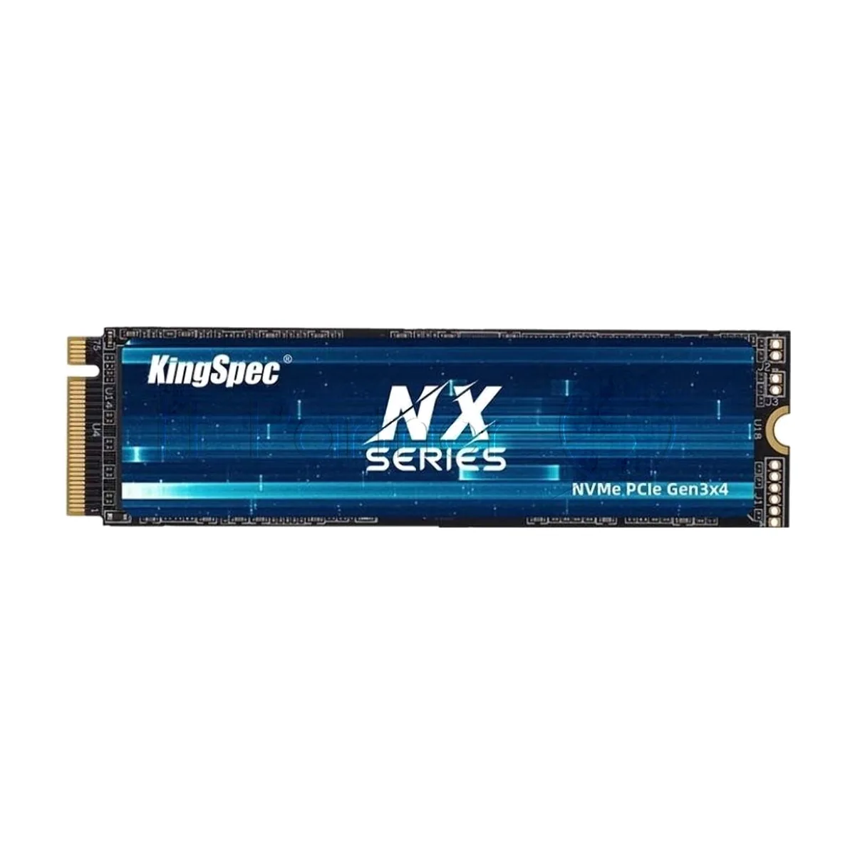 Накопитель SSD KingSpec NX-256, 256Gb, PCIe 3.0 x4, M.2 2280, NVMe, R/W 3400/3100