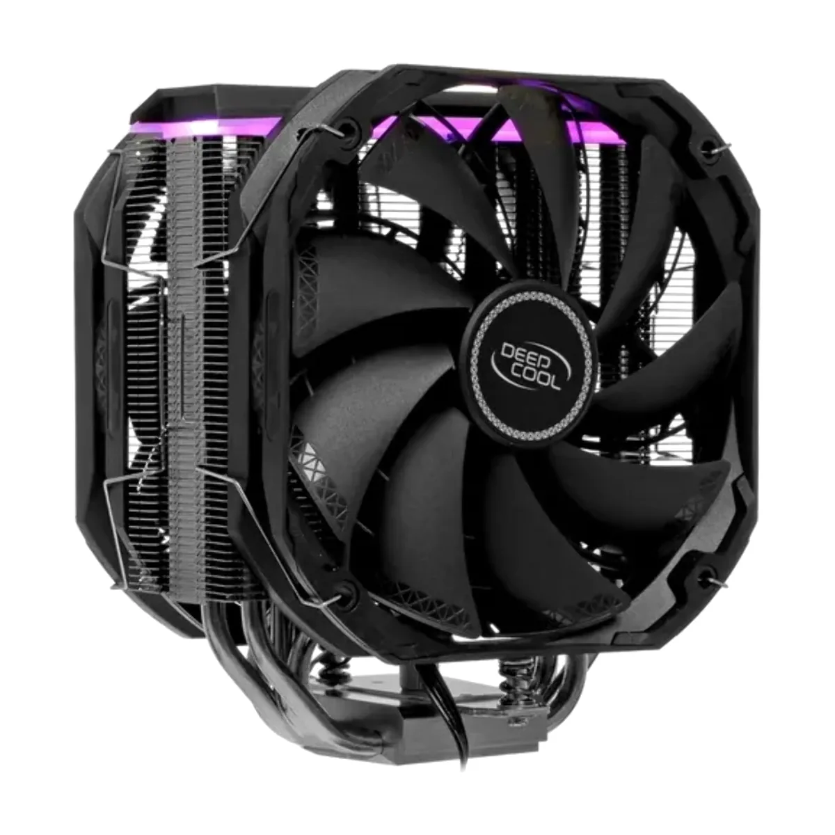 Кулер для процессора DEEPCOOL AS500 PLUS черный, 140 мм, алюминий/медь, 1200 об/мин, 29.2 дБ, 4 pin, 220 Вт, 164 мм