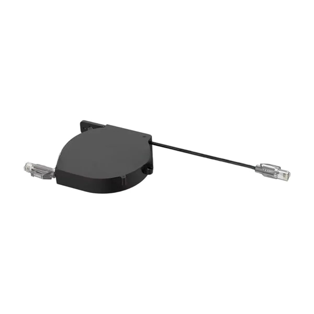 Кабельный ретрактор Wize Pro WRTS-CAT6-RT cat.6 с коннектором RJ45, для установки в архитектурный лючок серии WRTS, выдвижение 80 см