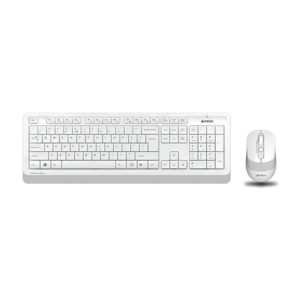 Комплект клавиатура+мышь A4Tech FStyler FB2535C беспроводной, USB + Bluetooth, 2000 DPI, черный
