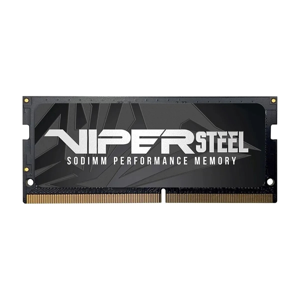 Оперативная память Patriot Viper Steel, DDR4, 8GB (1x8GB), 3200MHz, CL22, с радиатором, черный, SO-DIMM