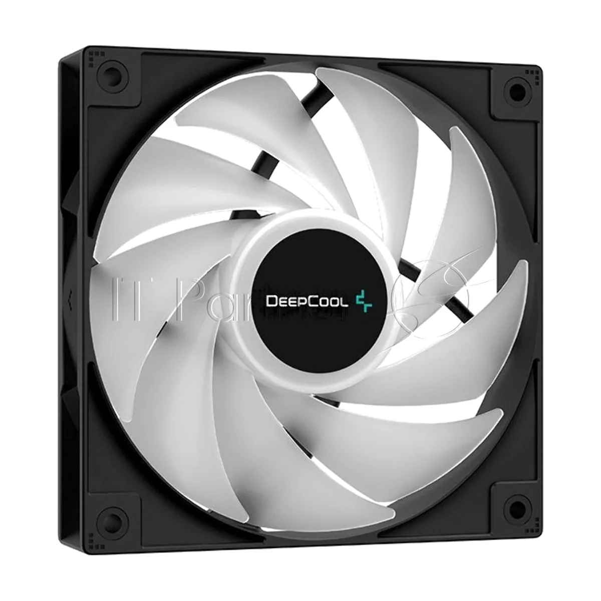 Кулер для процессора DEEPCOOL AG400 LED черный, 120 мм, алюминий/медь, 2000 об/мин, 31.6 дБ, 4 pin, 220 Вт, 150 мм