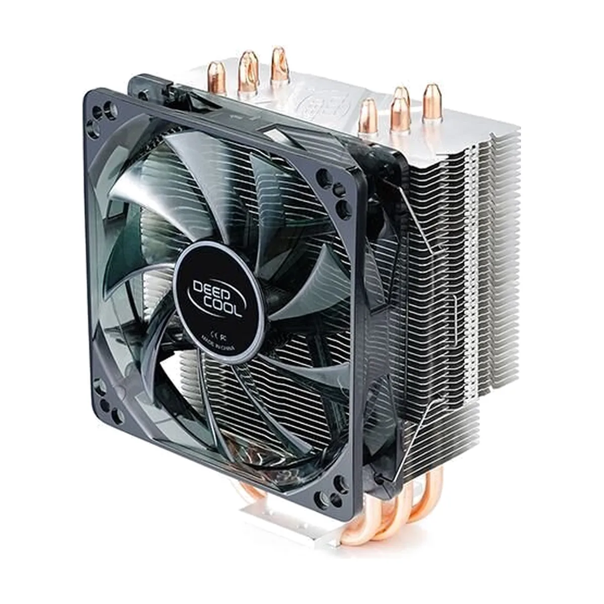 Кулер Deepcool GAMMAXX 400 BLUE BASIC серебристый 120мм алюминий+медь 1500rpm 30db 4-pin 130W 154мм
